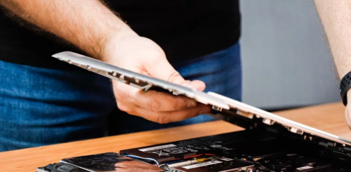 Разобранный ноутбук